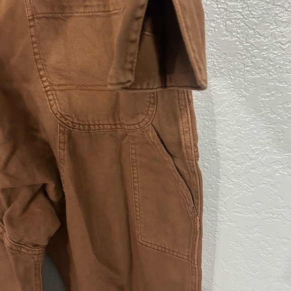 Free People x Sandrine Rose Women Burnt Brown Jumpsuit Weird is Rad NWT Medium - Picture 14 of 14